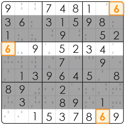 sudoku pointing pair